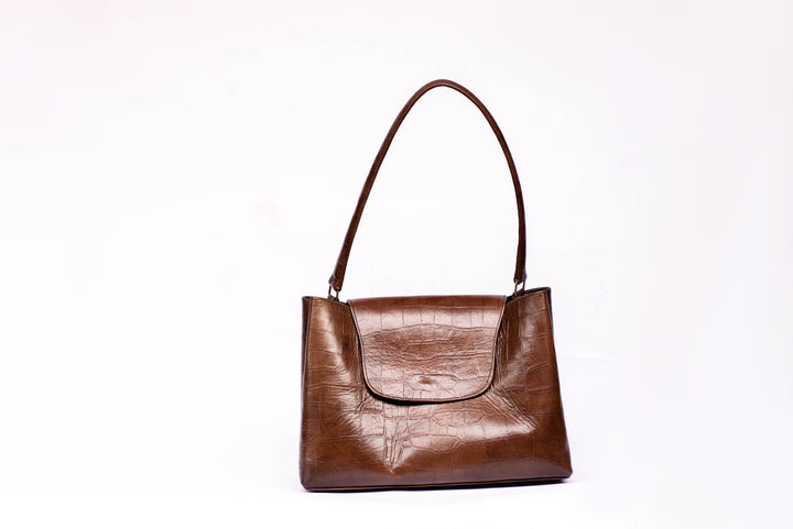 Big brown hand bag