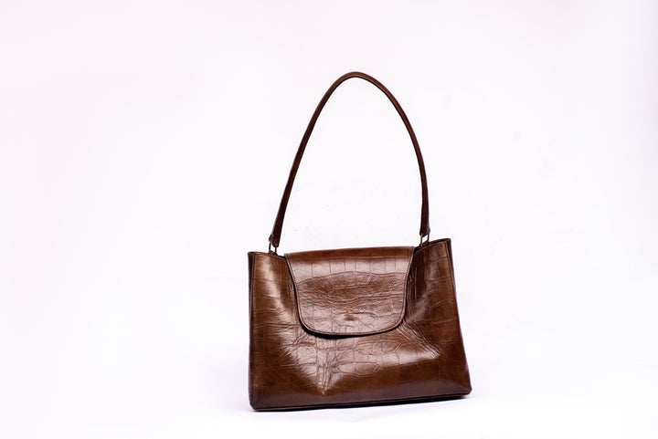 Big brown hand bag