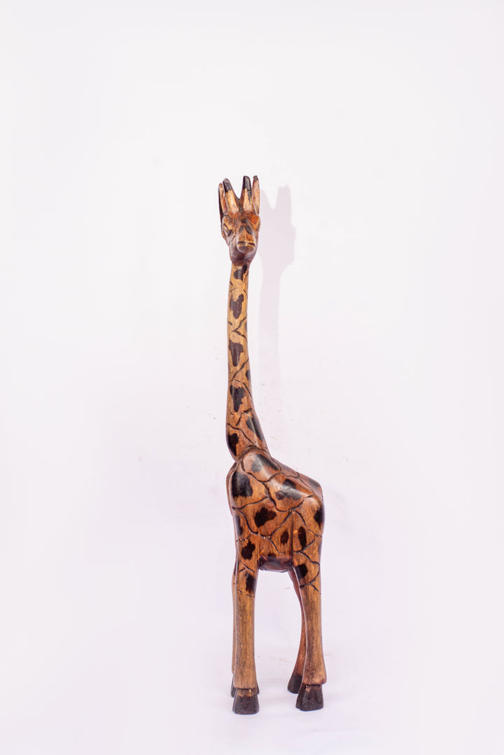 Single Wooden Giraffe Home decor