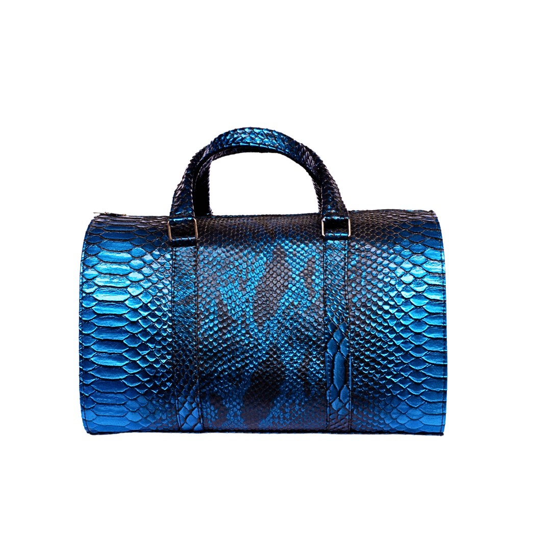 Blue Duffle Bag